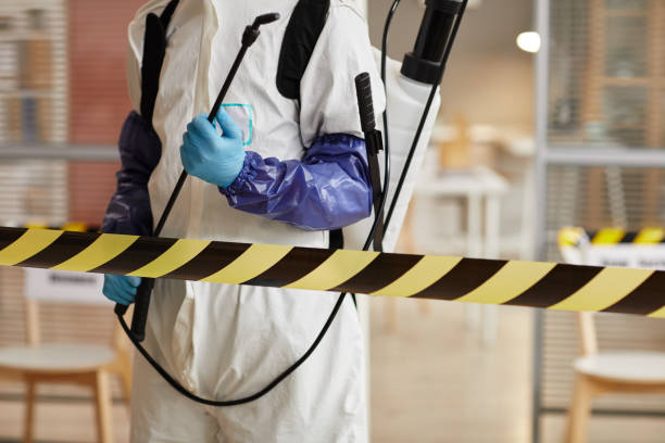 Professional Blood Cleanup technician working in Milledgeville, OH